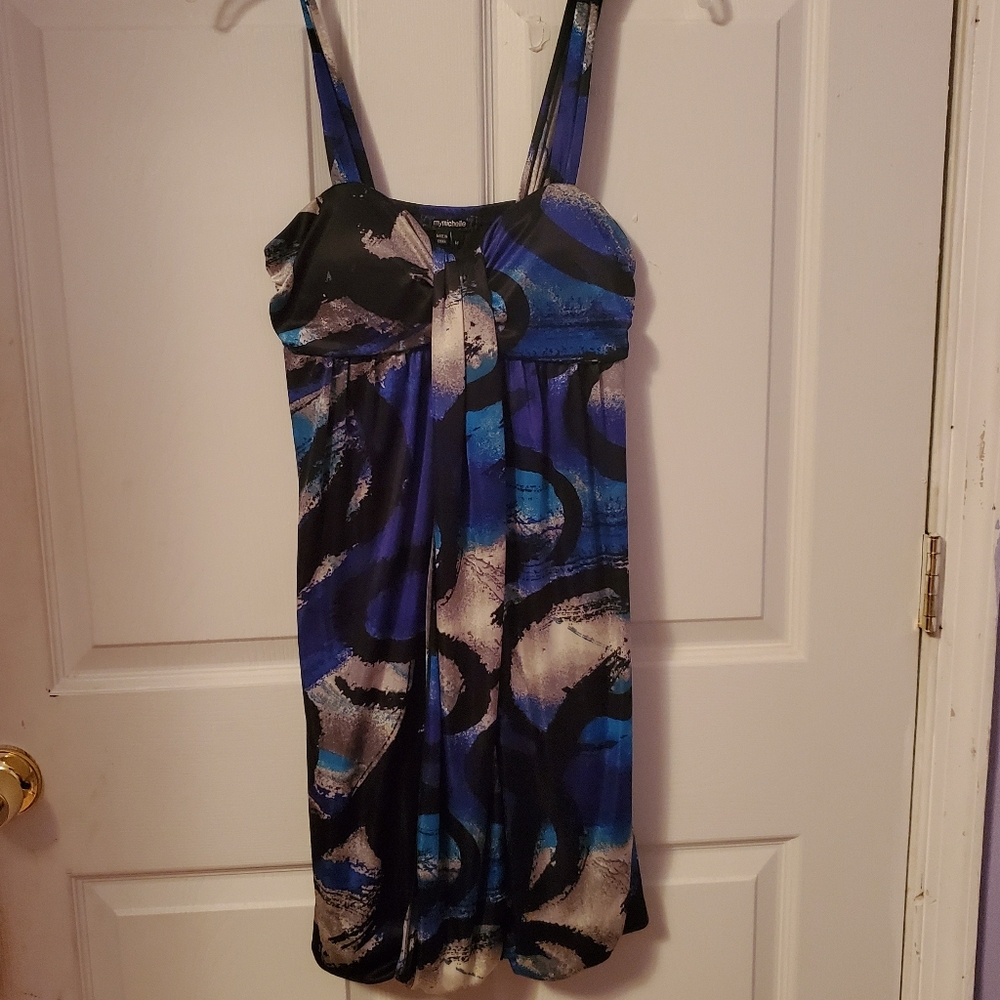 Satiny Bubble Dress